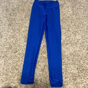 famous tiktok leggings blue